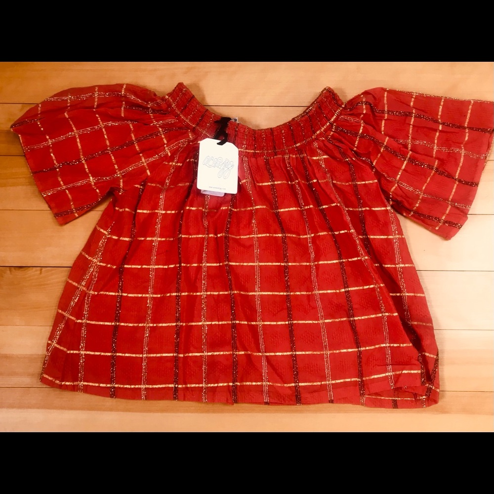 NWT Ace&Jig S Marisol top in Aphrodite